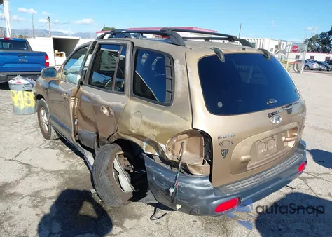 2004 Hyundai Santa Fe Gls from USA, damaged, VIN KM8SC13D64U695700
